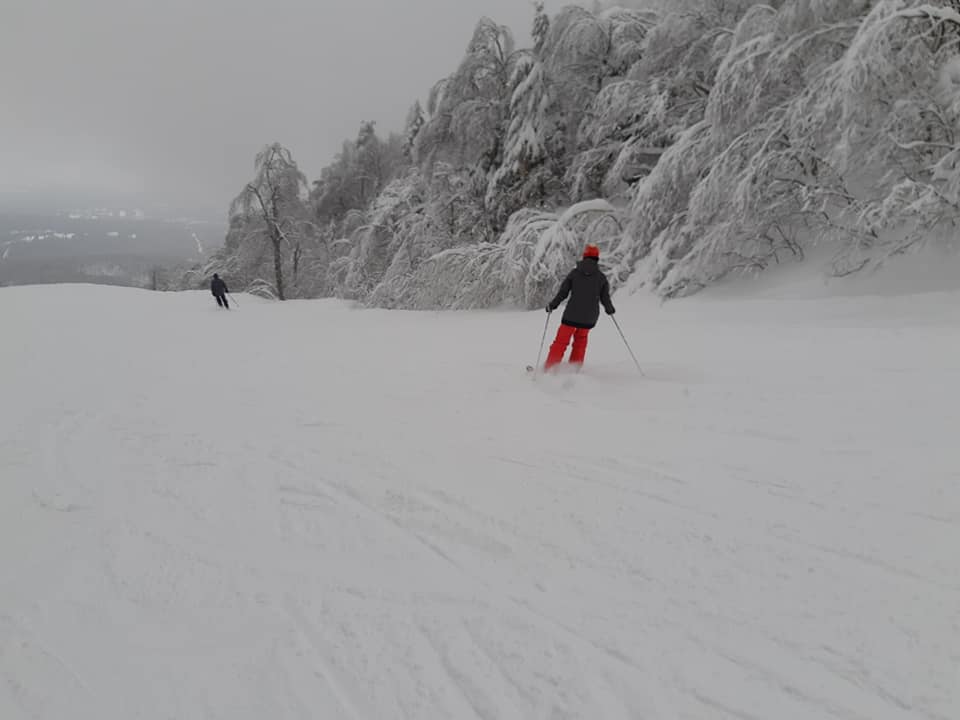 Mont Orford - Nouvelle neige et conditions formidable