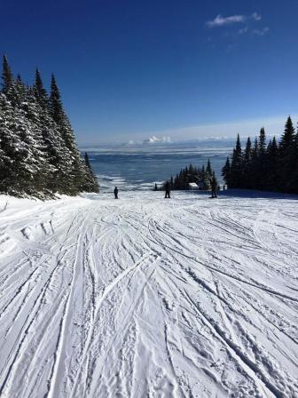 Massif de Charlevoix - Du Bonheur quand mère nature contribue