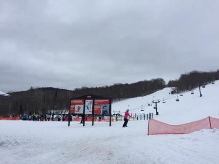 Mont Tremblant - Les pistes avaient été assez bien travaillées 