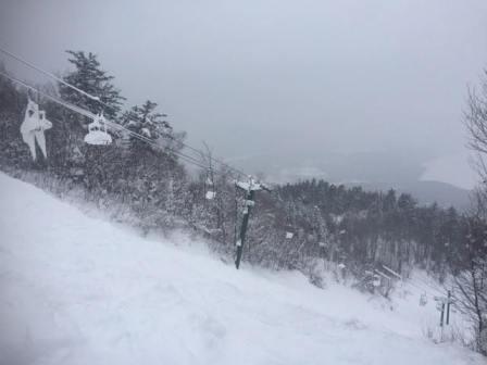 Ow's Head - Une  belle neige accumulée au courant de la semaine