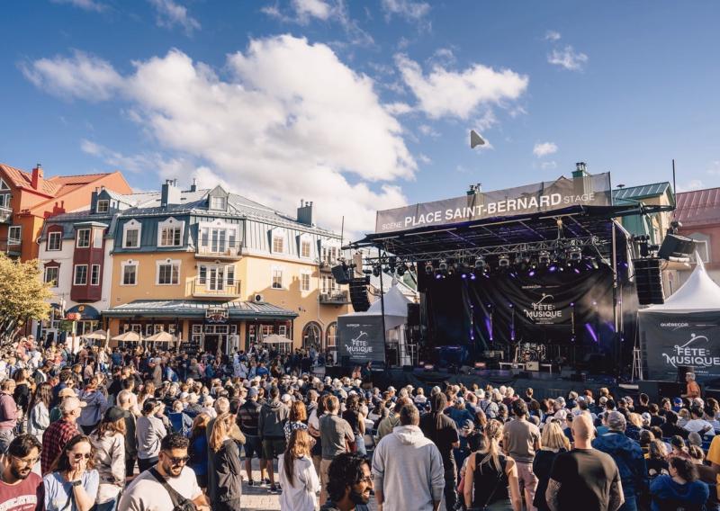 La fête de la musique de Tremblant