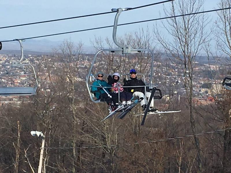 Mont Bellevue à Sherbrooke pour finir en beauté l'année 2018