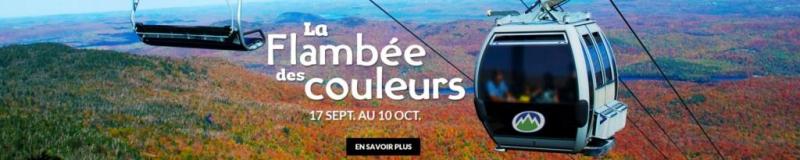 MONT ORFORD, LA FLAMBÉE DES COULEURS 2016 MONT ORFORD, LA FLAMBÉE DES COULEURS 2016