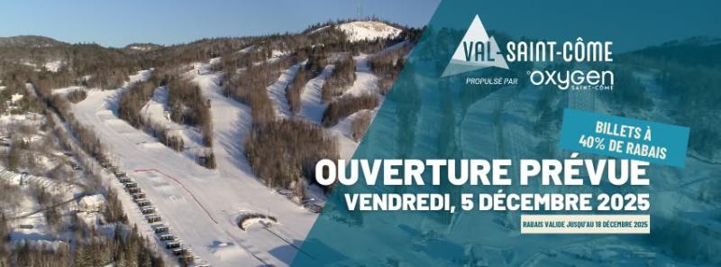 Val Saint-Côme - Du nouveau cette année dès l'ouverture le 5 dec. Val Saint-Côme - Du nouveau cette année dès l'ouverture le 5 dec.