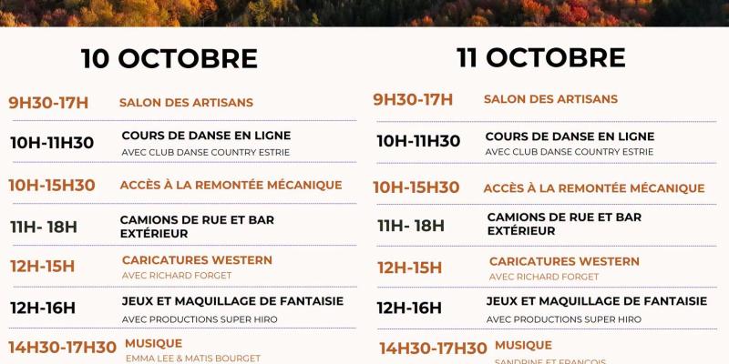 Owl's Head - Dernier week-end festif d'automne avant l'ouverture